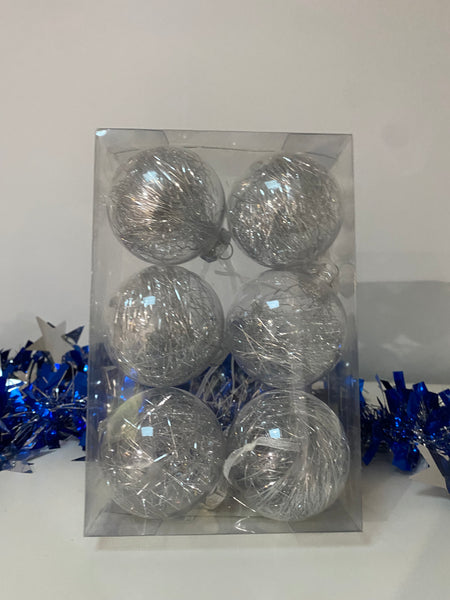 6PCS Christmas Bauble Pack (6cm)