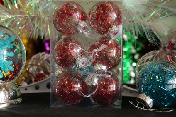 6PCS Christmas Bauble Pack (6cm)