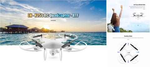 LH-X25S Drone with WiFi FPV and Altitude Hold Mode
