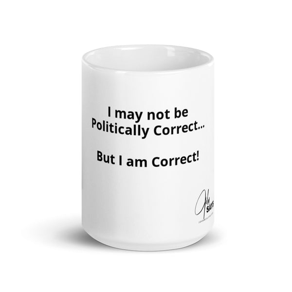 Politically Correct glossy mug